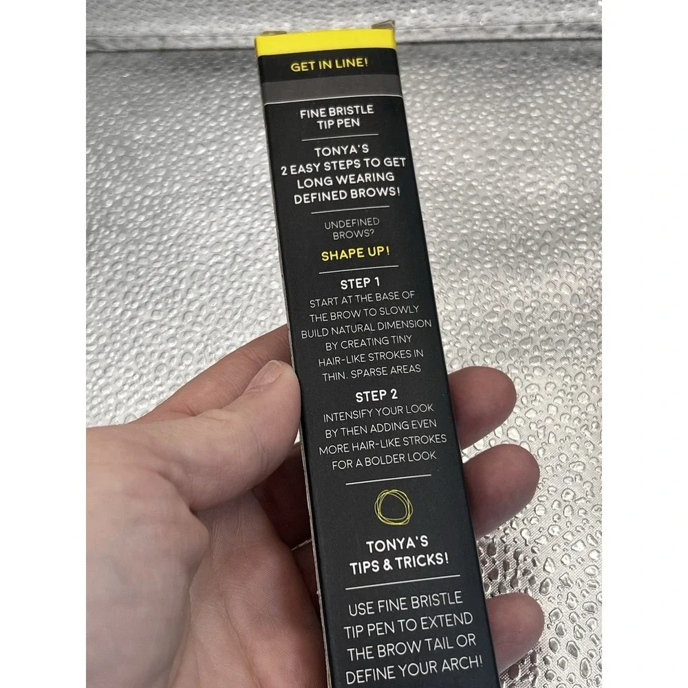 Arches‎ and Halos Fine Bristle Tip Pen - Eyebrow Pencils, Buildable, Espresso